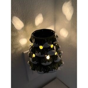 Better Homes Gardens Snowy Scented Wax Accent Warmer Christmas Tree Plug In